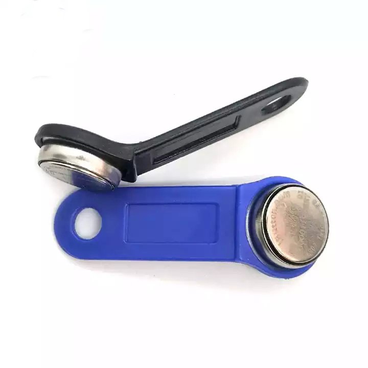 Readable and Writable RW1990 TM1990 hotel access control TM ibutton key tag memory card