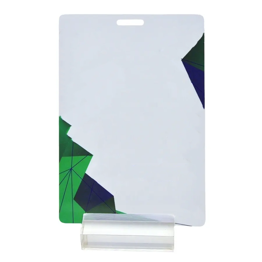 Large Batch Nfc Plastic ID Badges Business Card With Hole Punch Lanyard