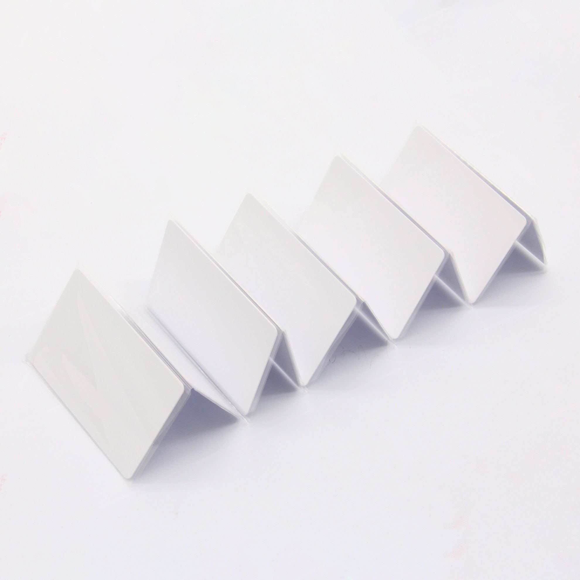 13.56Mhz white blank contactless rfid smart nfc key access cards