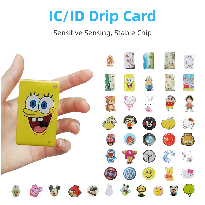 Hotel Magnetic reader sensing quick response Key pvc plastic photo ic access control card