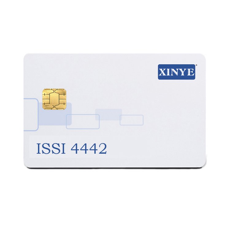 ISO 7815 custom printable plastic PVC rfid contact smart cards 4428 chip rfid tarjeta