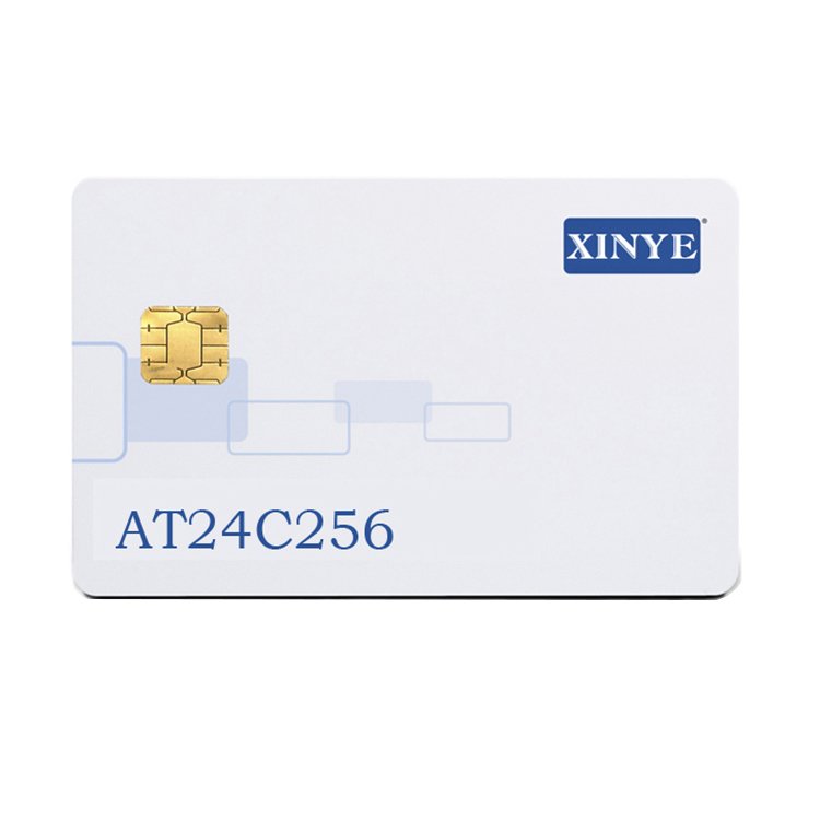 ISO 7815 custom printable plastic PVC rfid contact smart cards 4428 chip rfid tarjeta