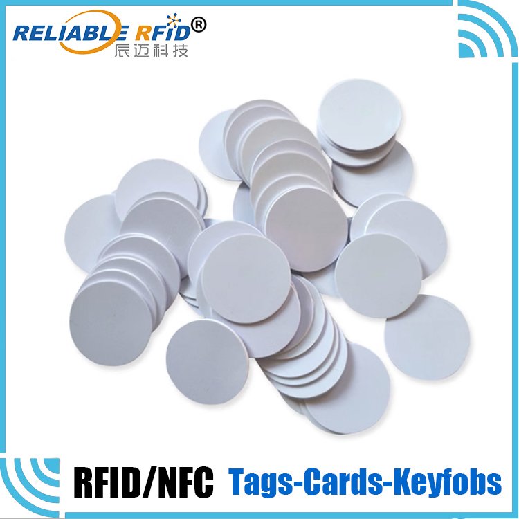 25mm 125Khz RFID ID Sticker Coin Cards TK4100 Chip Read only TAG For Access Control