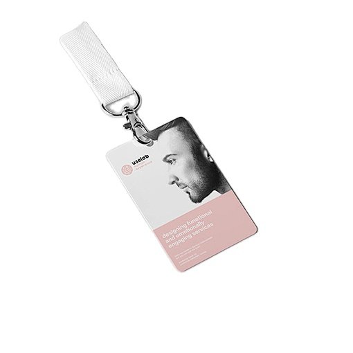 customized wholesale factory price RFID NFC Pvc Hanging ID Card waterproof smart card