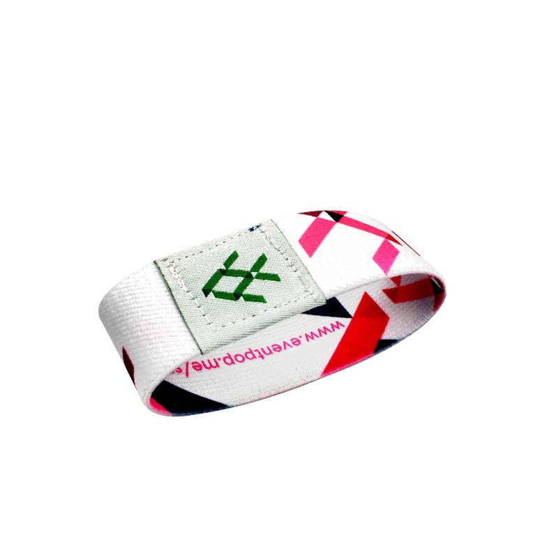 13.56Mhz HF Woven Wristband NFC Bracelet For Events