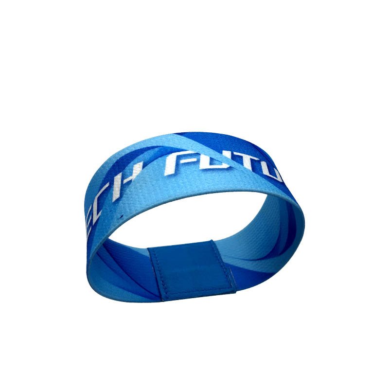 13.56Mhz HF Woven Wristband NFC Bracelet For Events