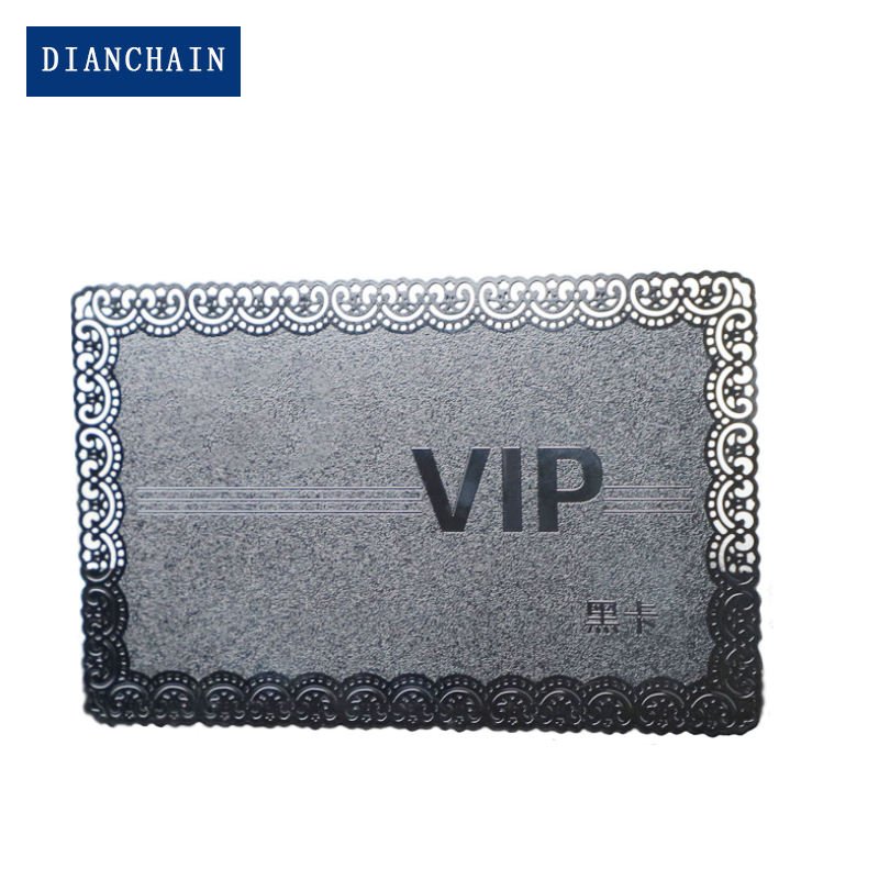 Customizable High frequency 13.56MHz RFID Smart Electronic VIP Card NFC Metal Card