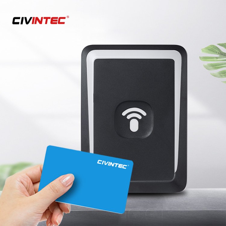 Mullion Mifare DESFire IC Card 13.56 Mhz 125KHz Card Keypad Wiegand Reader UART RS485 Serial Port NFC Reader