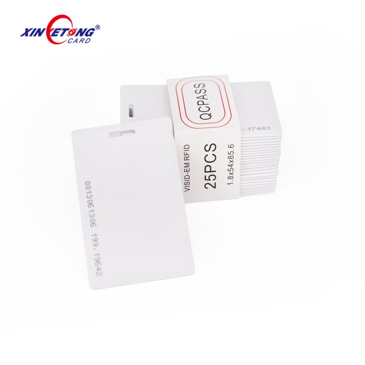 Mango Thick Cards Access Control RFID Cards 125KHz Clamshell Smart Card