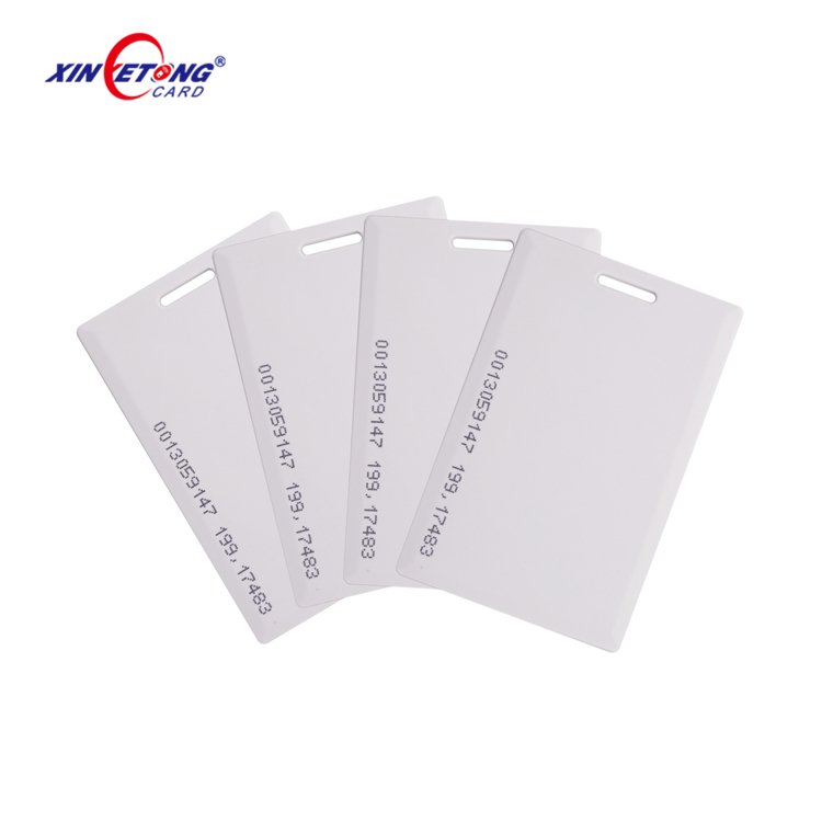 Mango Thick Cards Access Control RFID Cards 125KHz Clamshell Smart Card