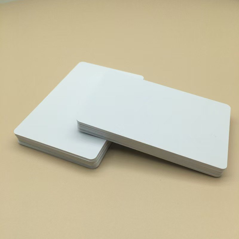 Hot Sale CR80 Plastic White Blank Printable PVC Card With Chip for Hotel Key Access Control Card