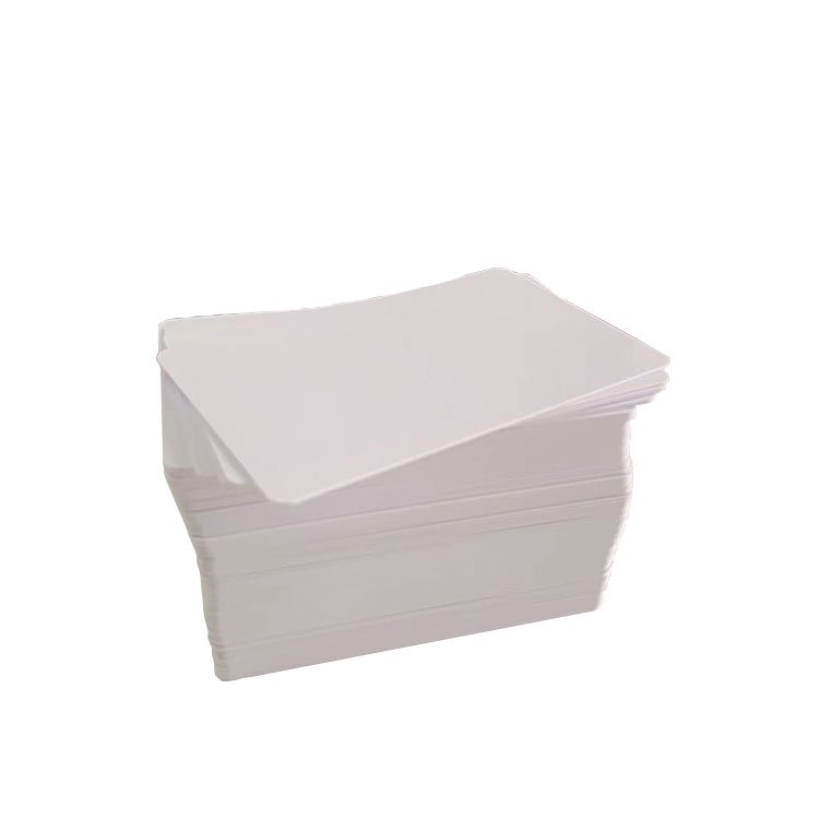 Hot Sale CR80 Plastic White Blank Printable PVC Card With Chip for Hotel Key Access Control Card