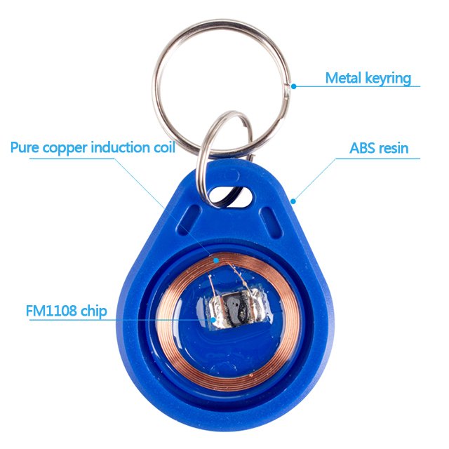 Factory hot selling pvc plastic long rang readers rfid ic access control cards and fobs