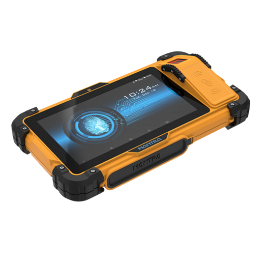 Mantra-Moxa7 Portable Biometric Tablet Waterproof Rugged Access Control Terminal WiFi Bluetooth IP Networks Supports Logo SDK