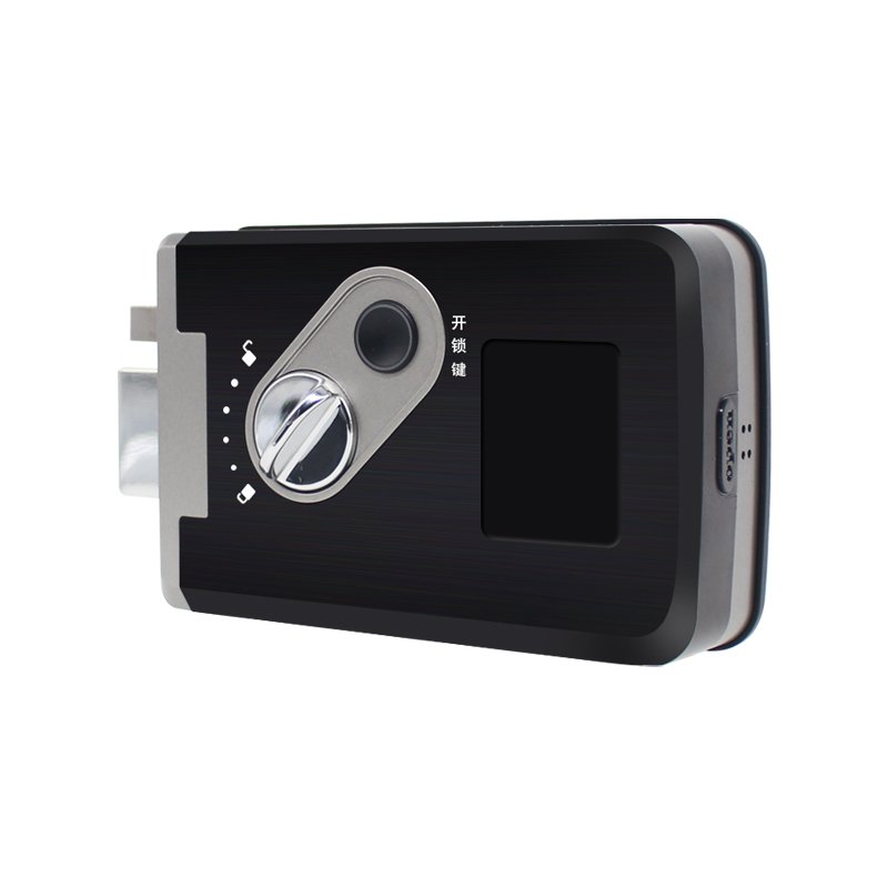 Outside Wireless Door Lock Kit RFID Keypad Access Control System with Remote Transmitter Security Rim Lock