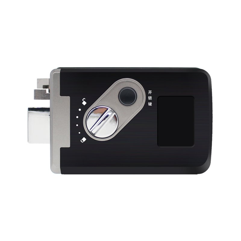 Outside Wireless Door Lock Kit RFID Keypad Access Control System with Remote Transmitter Security Rim Lock