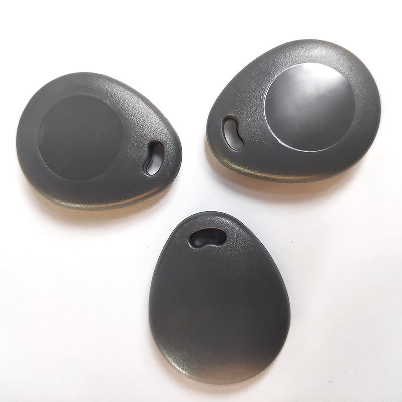 RFID access control card nfc mifare1k desfireEV1EV2 2V3 2k/ 4k /8k rfid keychain 13.56 mhz high quality nfc tag keychain