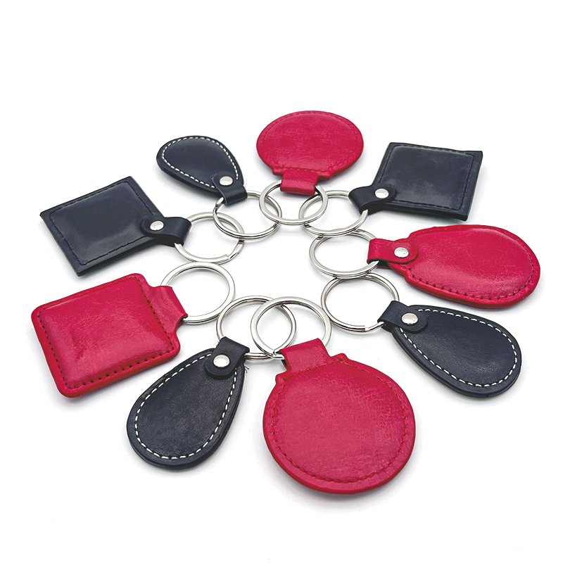 RFID access control card nfc mifare1k desfireEV1EV2 2V3 2k/ 4k /8k rfid keychain 13.56 mhz high quality nfc tag keychain
