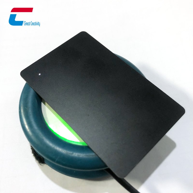 Read Flashing different colors NTAG213 led nfc card digital business card led