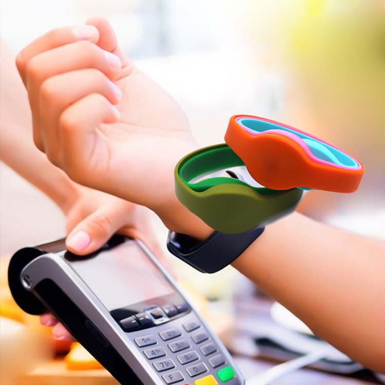 waterproof nfc wristband 13.56MHz RFID F08 Wristband Watch Band RFID Bracelet M1 ID Card Read Only Access Control Card