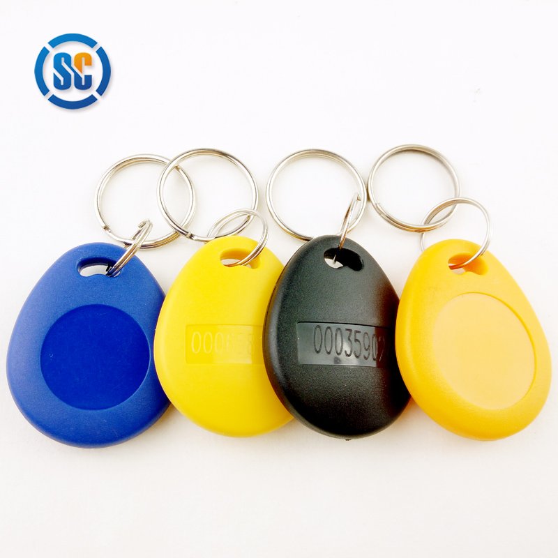 Sencan 13.56Mhz Rfid Tag NFC Key IC Card Token Attendance Management Keychain ABS Waterproof Keyfobs Tags