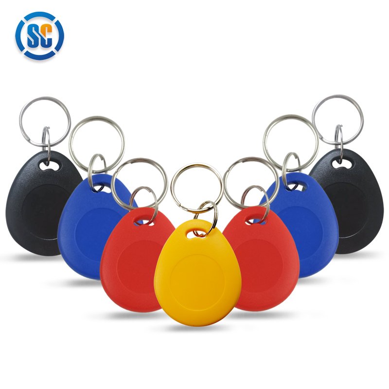 Sencan 13.56Mhz Rfid Tag NFC Key IC Card Token Attendance Management Keychain ABS Waterproof Keyfobs Tags