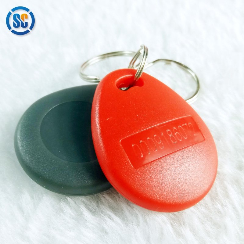 Sencan 13.56Mhz Rfid Tag NFC Key IC Card Token Attendance Management Keychain ABS Waterproof Keyfobs Tags