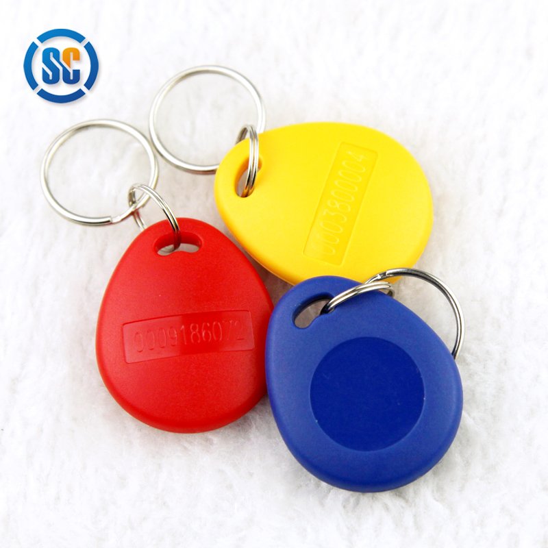 Sencan 13.56Mhz Rfid Tag NFC Key IC Card Token Attendance Management Keychain ABS Waterproof Keyfobs Tags