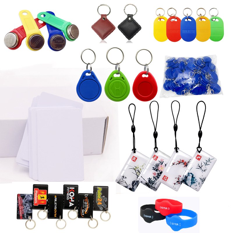 Rewritable RFID Keyfob 13.56Mhz 1K F08 Access Control Waterproof Smart Chip NFC Epoxy Tag