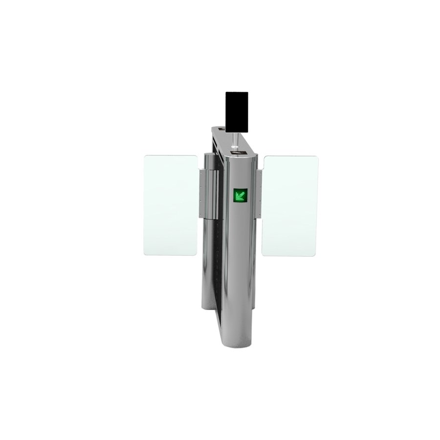 Custom Entrance Safety Access Control Fast Speed Turnstile Gate Manufacturer with facial recognition and QR code IC card