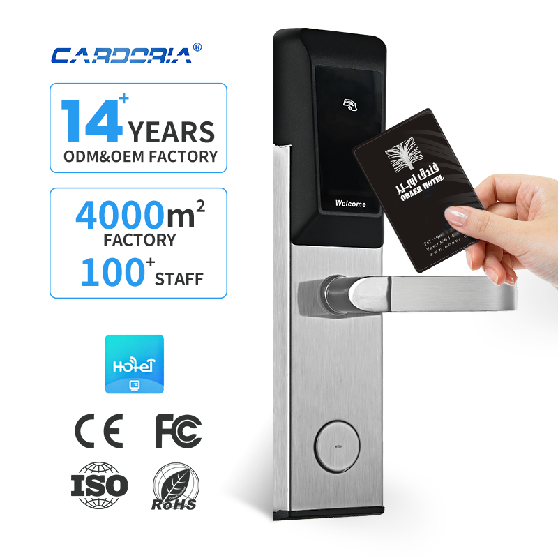 High Quality Card Access Control 13.56Khz Key card System Smart Key Electronic Rfid Door Hotel Lock
