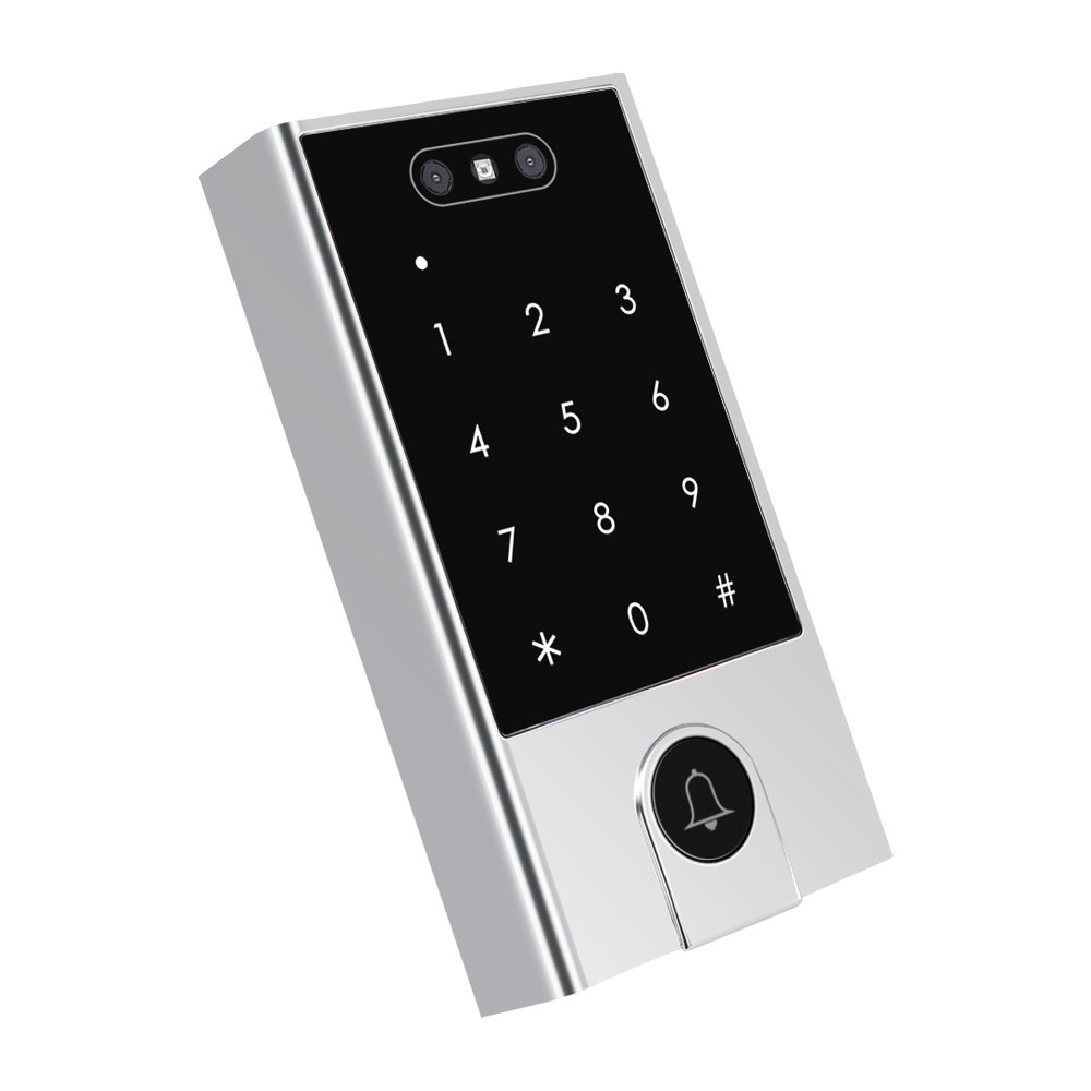 Waterproof TTlock App Face Recognition Smart Door Lock Reader Rfid Keypad with Doorbell Door Access Control System