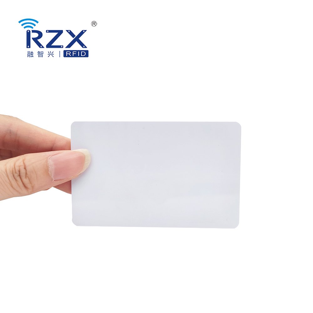 Rfid Card Thermal Overlay Printing Blank White F08 1K byte Chip Card For Hptel Door Lock Access Control