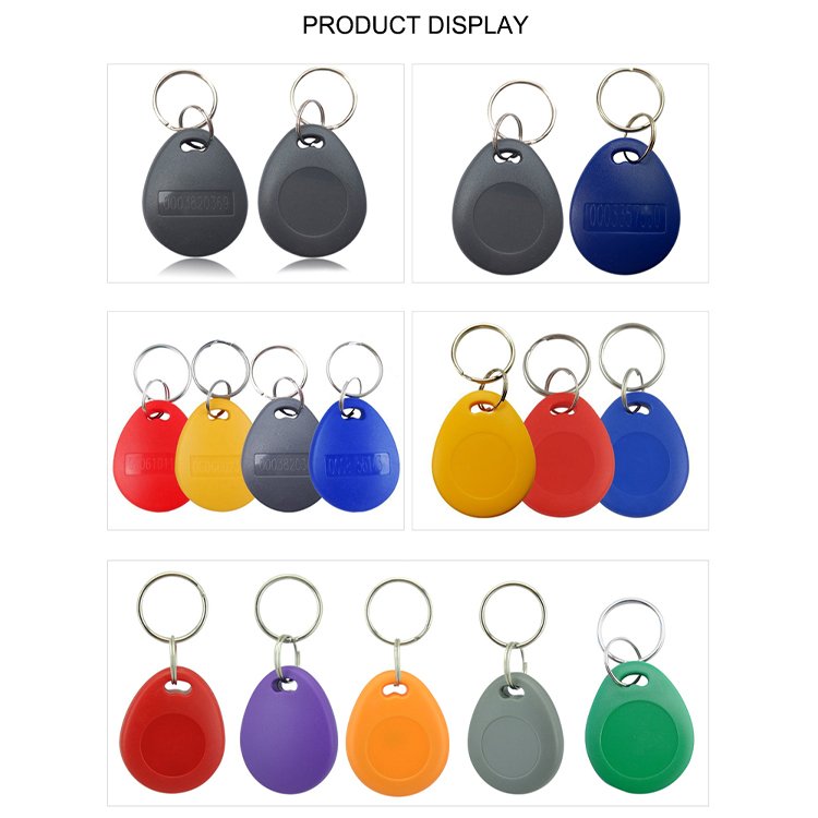Proximity Writable Rewrite 125KHz RFID Keys Tags Access Card T5577 NFC Chip Key Chain