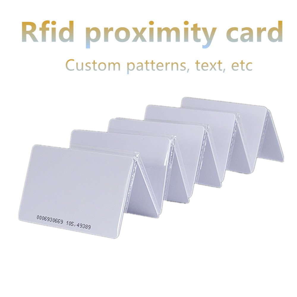 Custom Printable Plastic White Card 13.56mhz Ntag213 Ntag215 Hotel Door Blank Cards 860-960mhz RFID Card