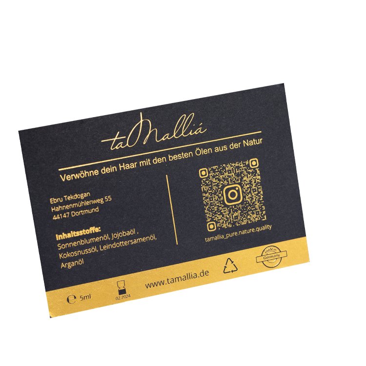 Custom Metal Visiting Card Luxury Black Embossed VIP ID Business Card Printing With Gold Foil Stamping Logo