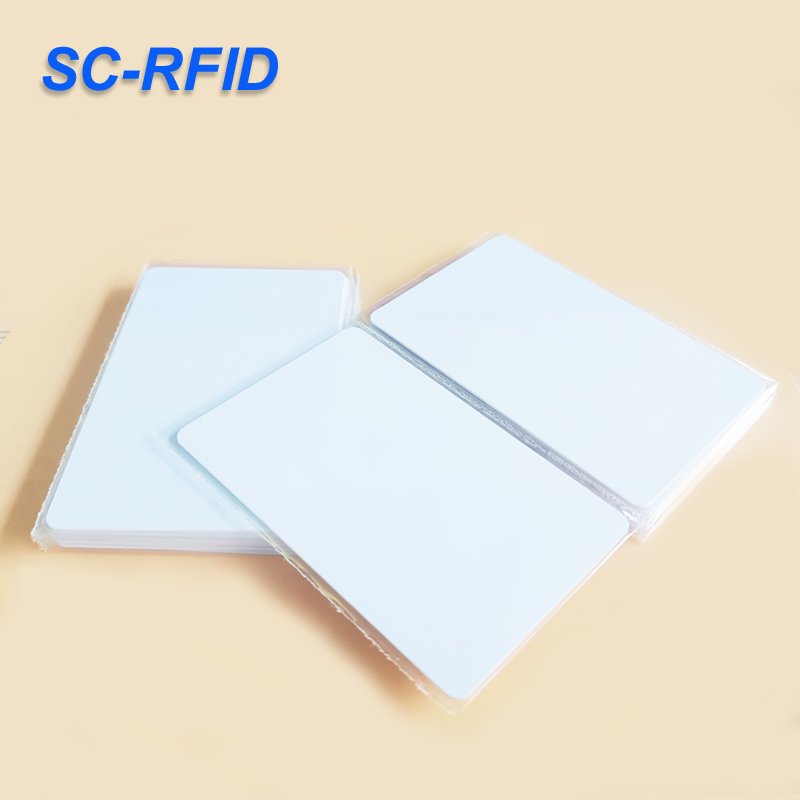 Sencan Factory Hot Sale M1 13.56mhz Near Field Communication Card NFC Waterproof NFC PVC blank card 1k byte