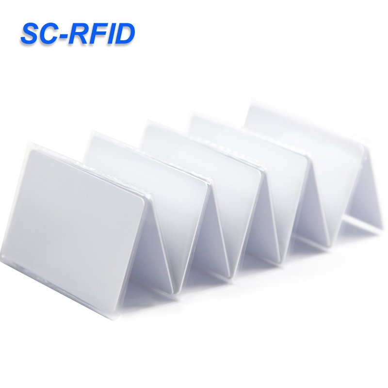 Sencan Factory Hot Sale M1 13.56mhz Near Field Communication Card NFC Waterproof NFC PVC blank card 1k byte