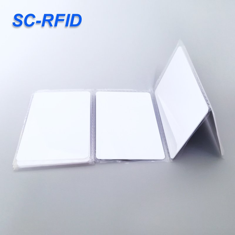 Sencan Factory Hot Sale M1 13.56mhz Near Field Communication Card NFC Waterproof NFC PVC blank card 1k byte