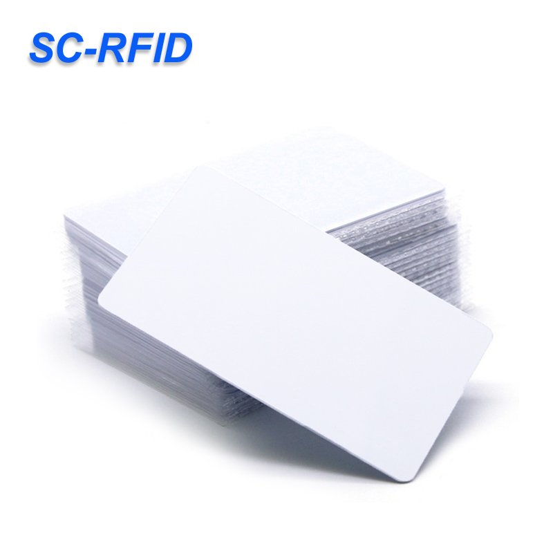 Sencan Factory Hot Sale M1 13.56mhz Near Field Communication Card NFC Waterproof NFC PVC blank card 1k byte