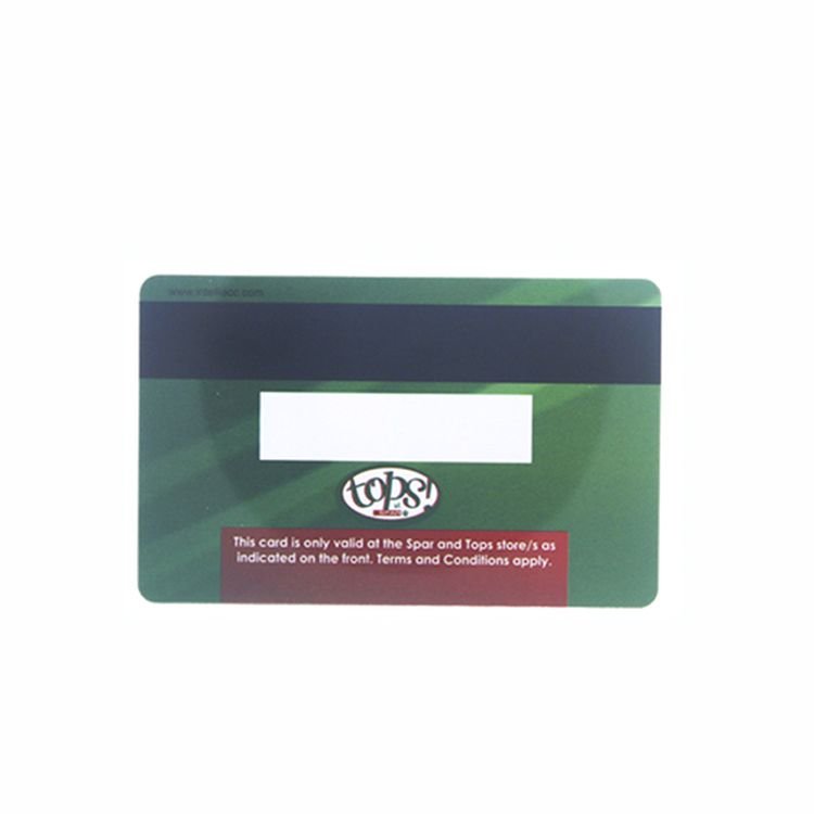 Competitive price Customize credit PVC Gift Card with barcode printing RFID business card