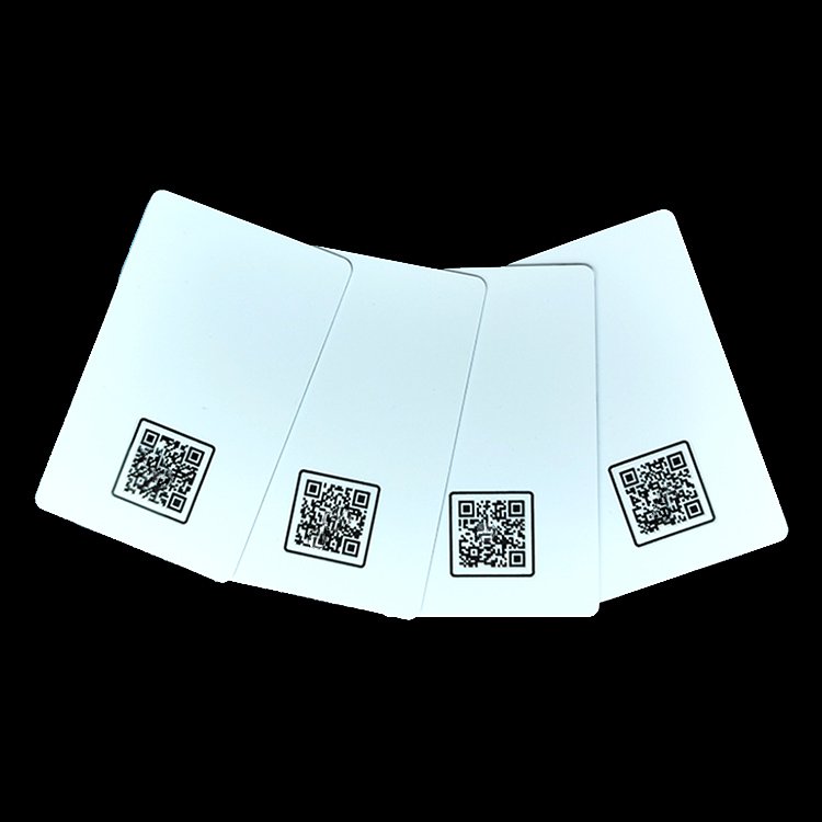 13.56mhz Custom unique QR writable ndef format programmable URL RFID nfc connection Carte de visite 213 digital business card