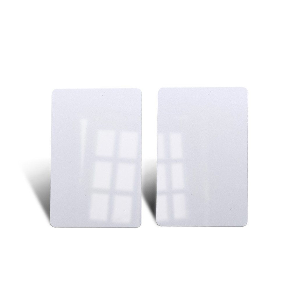 cr80 size Low Frequency 125khz printable rfid white blank plastic tk4100 smart pvc cards