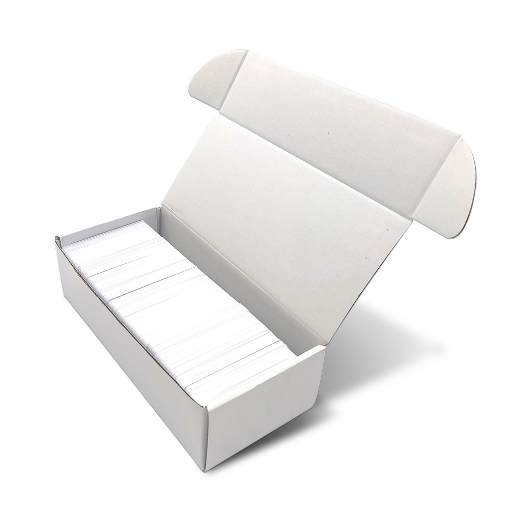 cr80 size Low Frequency 125khz printable rfid white blank plastic tk4100 smart pvc cards
