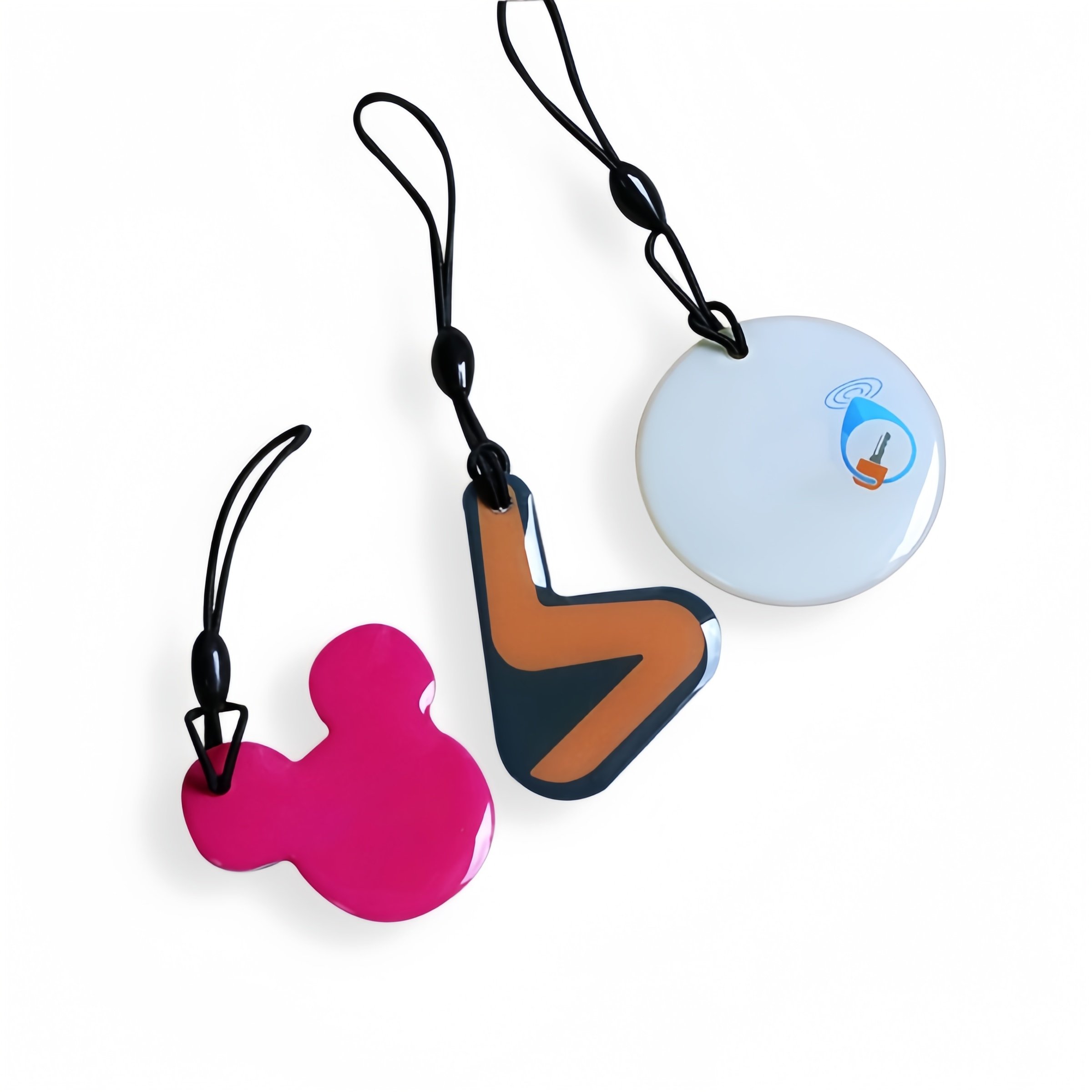 Smart RFID Key Fob epoxy Key Tags Card NFC Communication 13.56MHz Keychain
