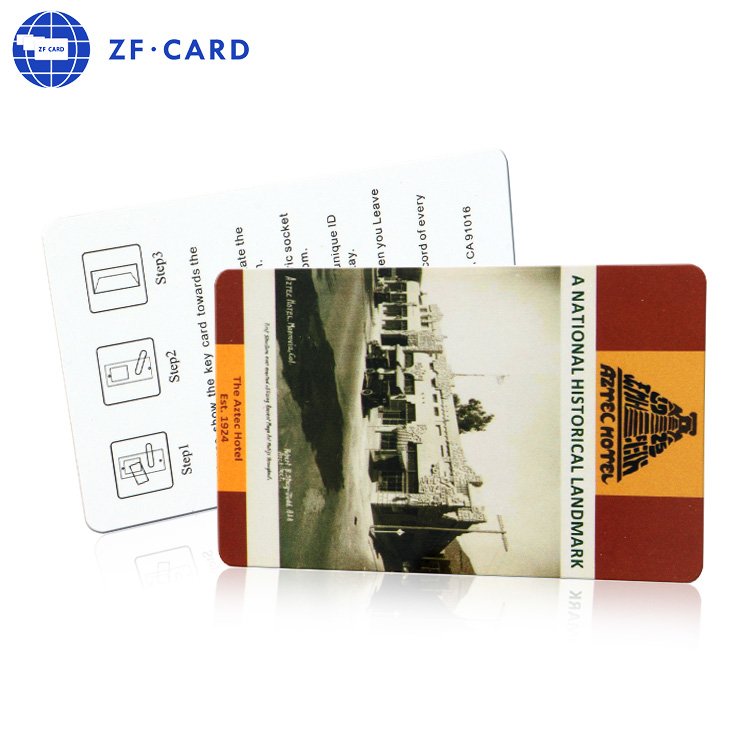 13.56mhz RFID MIFARE(R) Classic 1K Hotel KeyCards for Access Control System