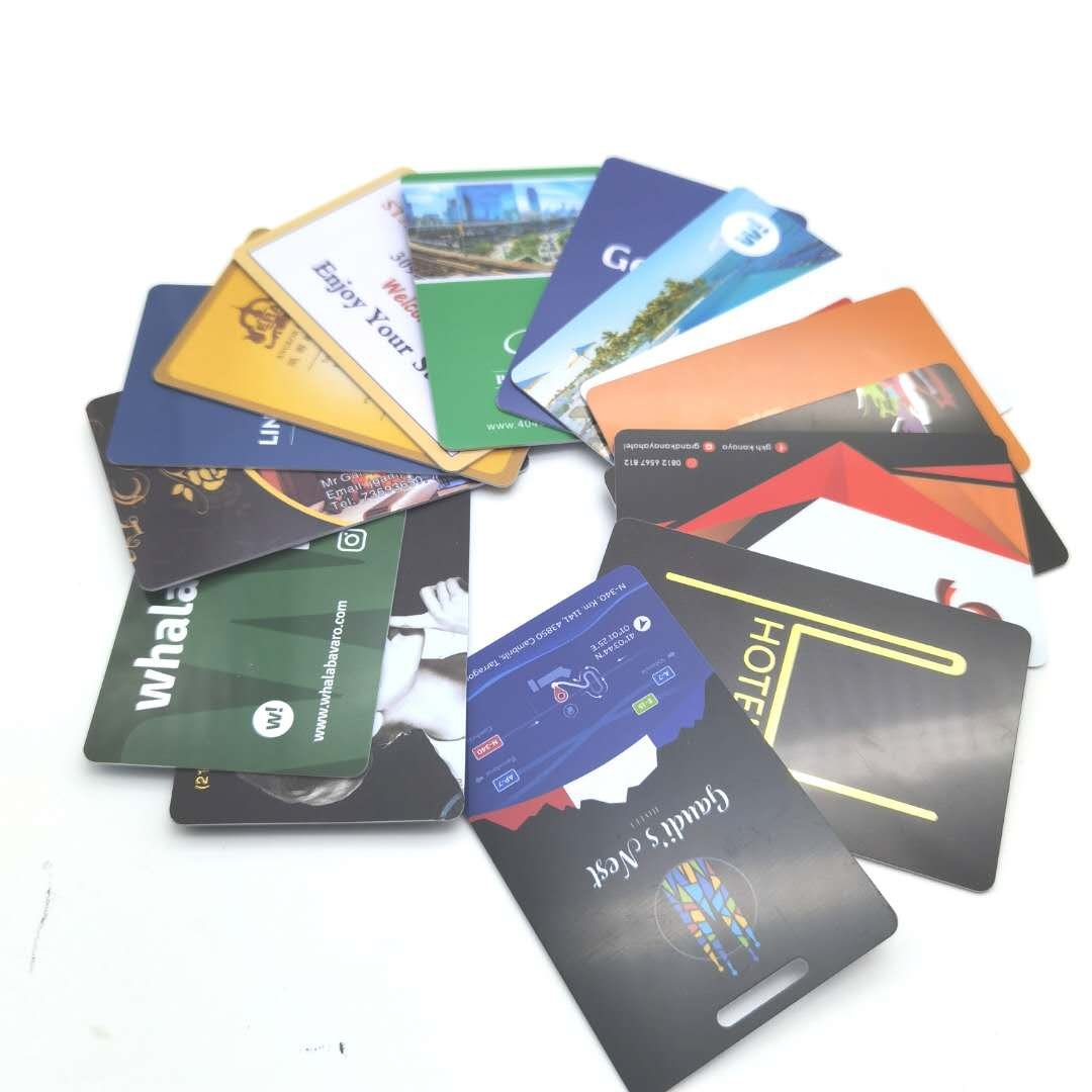Customize RFID EM 4305 T5557 13.56Mhz Chip Printed Hotel Lock Card Key