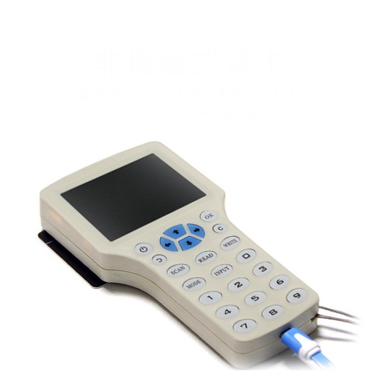 Handheld NFC IC Access Card Keychain Duplicate 125Khz 13.56mhz Access Control Card Clone Key fob RFID ID Card Duplicator