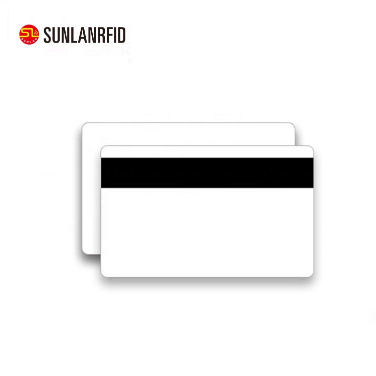 Sunlanrfid Custom 13.56MHz ISO 7816 Smart Card FM4442 Chip Blank Plastic PVC Rfid Prepaid Card