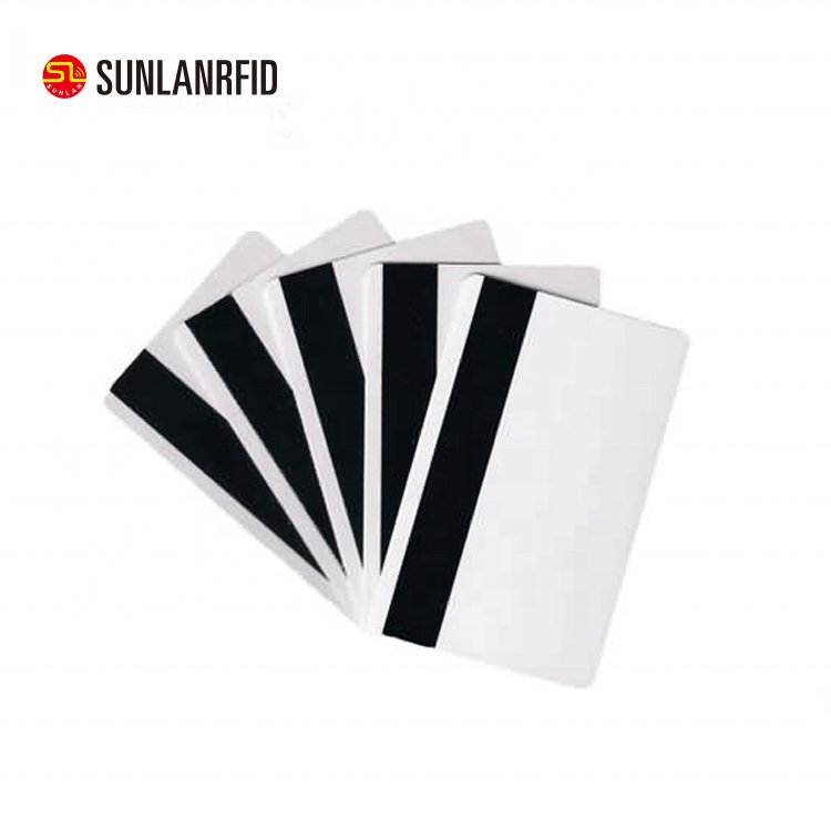 Sunlanrfid Custom 13.56MHz ISO 7816 Smart Card FM4442 Chip Blank Plastic PVC Rfid Prepaid Card